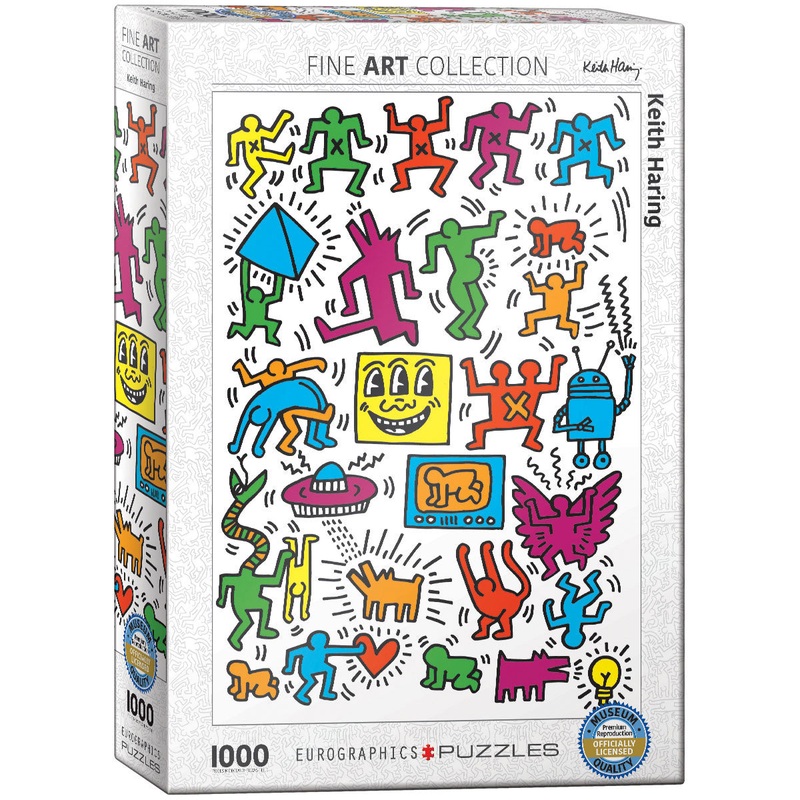 EuroGraphics (Keith Haring) Collage – 1000 piece Jigsaw Puzzle