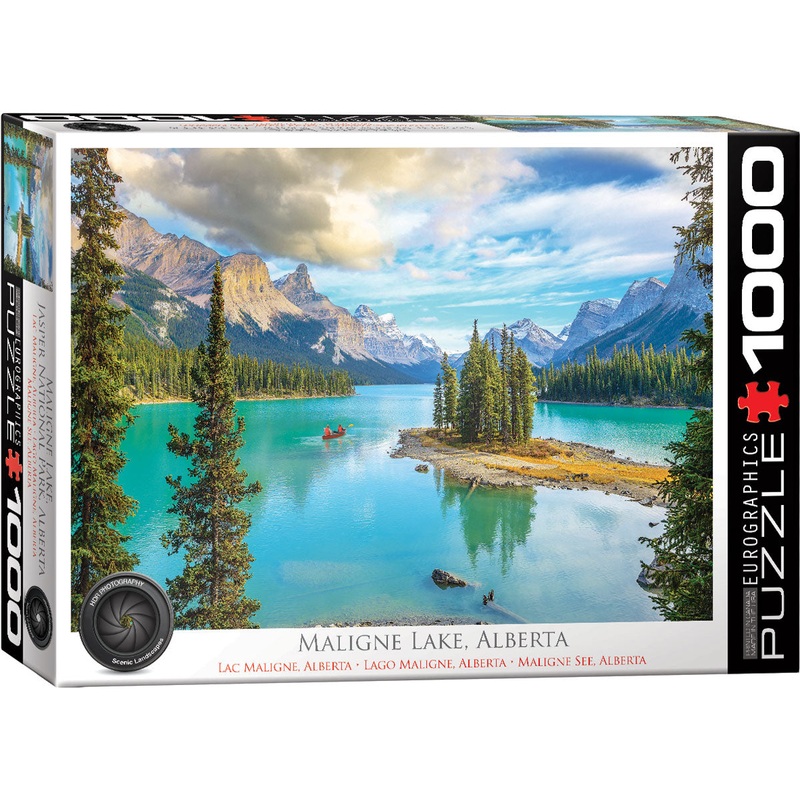 EuroGraphics – Maligne Lake (HDR Photography) – 1000 piece