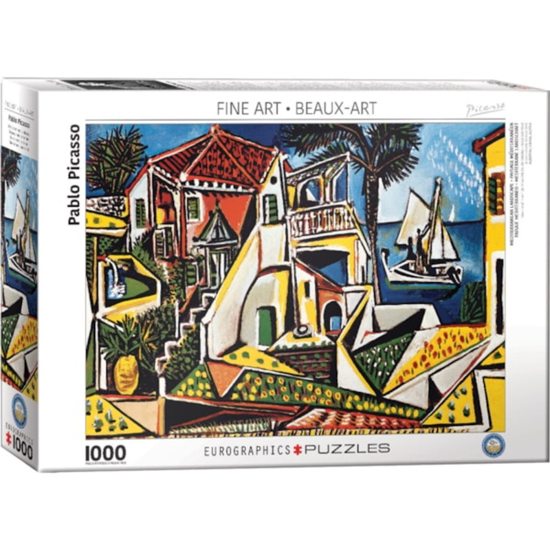 EuroGraphics – Mediterranean Landscape (Picasso) – 1000 piece Jigsaw Puzzle