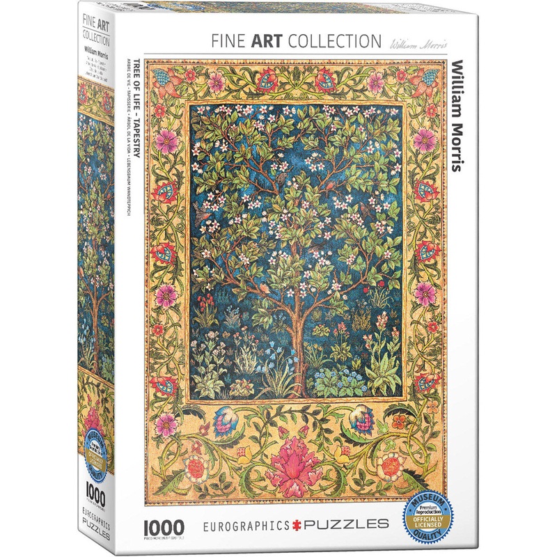 EuroGraphics – (Morris) Tree of Life Tapestry – 1000pcs
