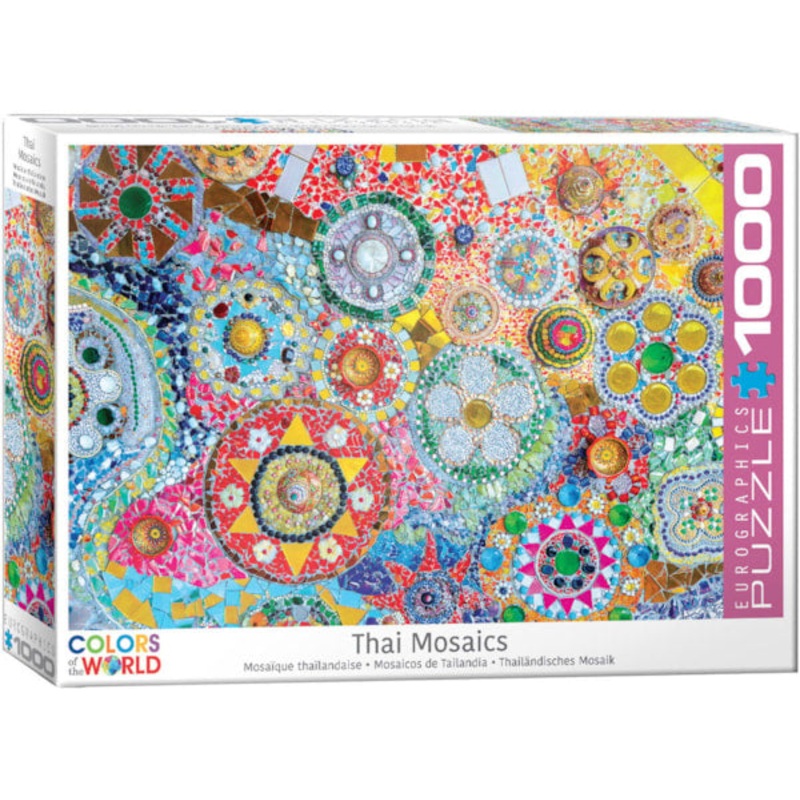 EuroGraphics Thai Mosaic 1,000 piece Jigsaw Puzzle