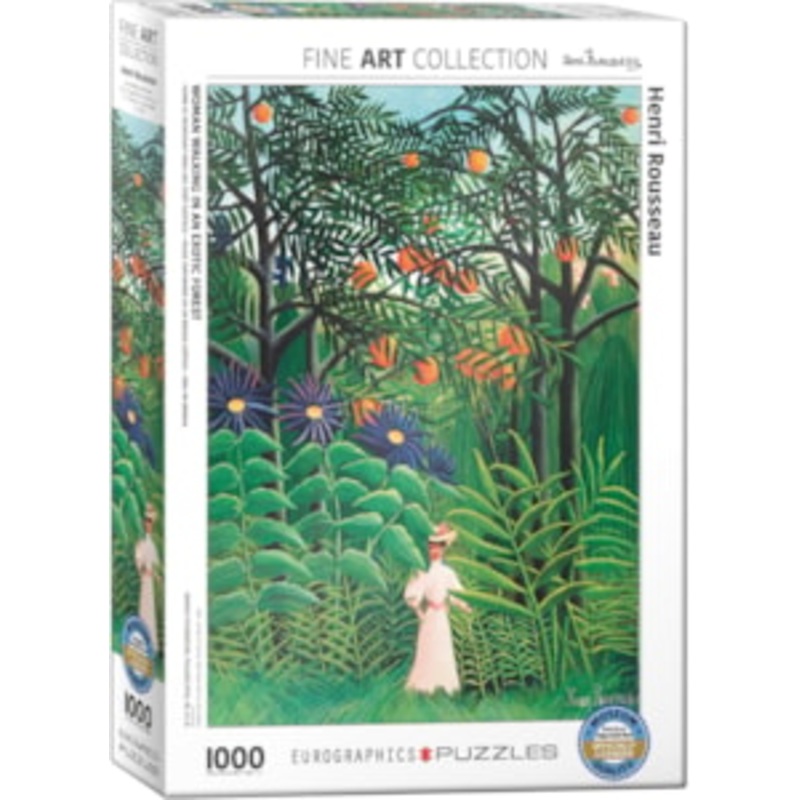 EuroGraphics -Woman in an Exotic Forest – 1000-Piece Puzzle