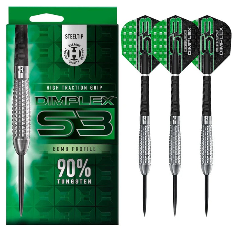 Harrows Dimplex S3 Bomb Darts 24g