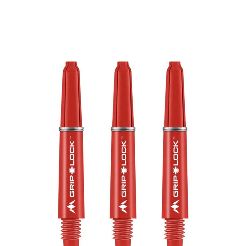 Mission GripLock Shafts Short Red