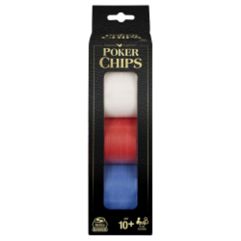 100 Poker Chips – Plastic