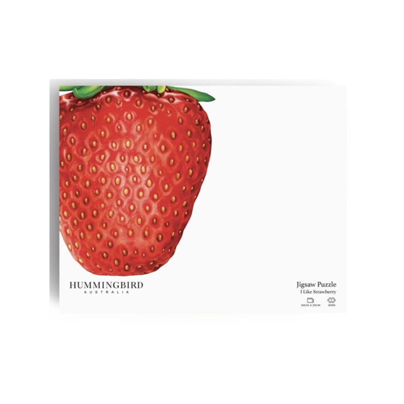 Hummingbird – I Like Strawberry – 1000 Piece Jigsaw Puzzle