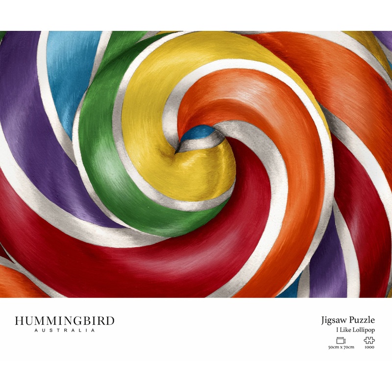 Hummingbird – I Like to Lollipop (Top Swirl) – 1000 Piece Jigsaw Puzzle