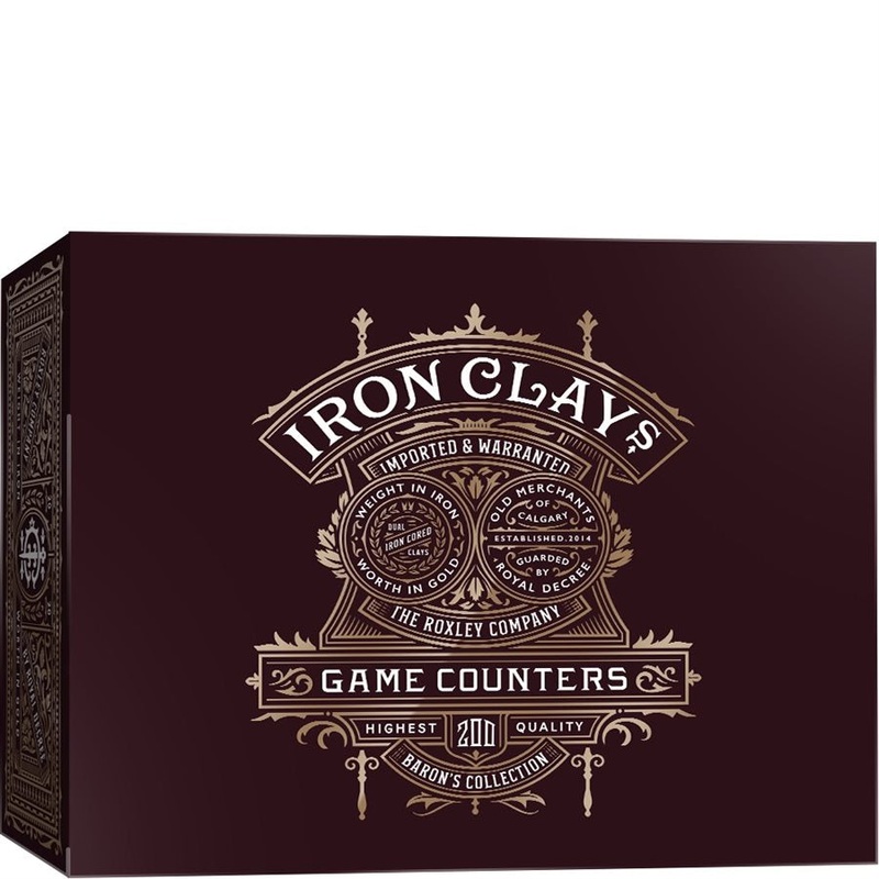 Iron Clays – Deluxe Poker Chips (200 Chips)