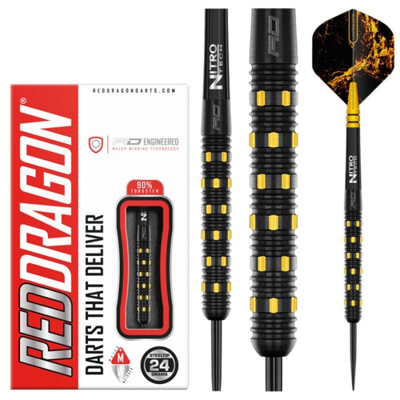 Nirvana Black 22g 90% Tungsten Darts