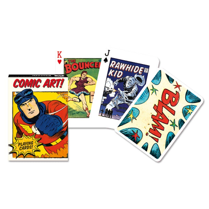 Playing Cards: Comic Art – Piatnik