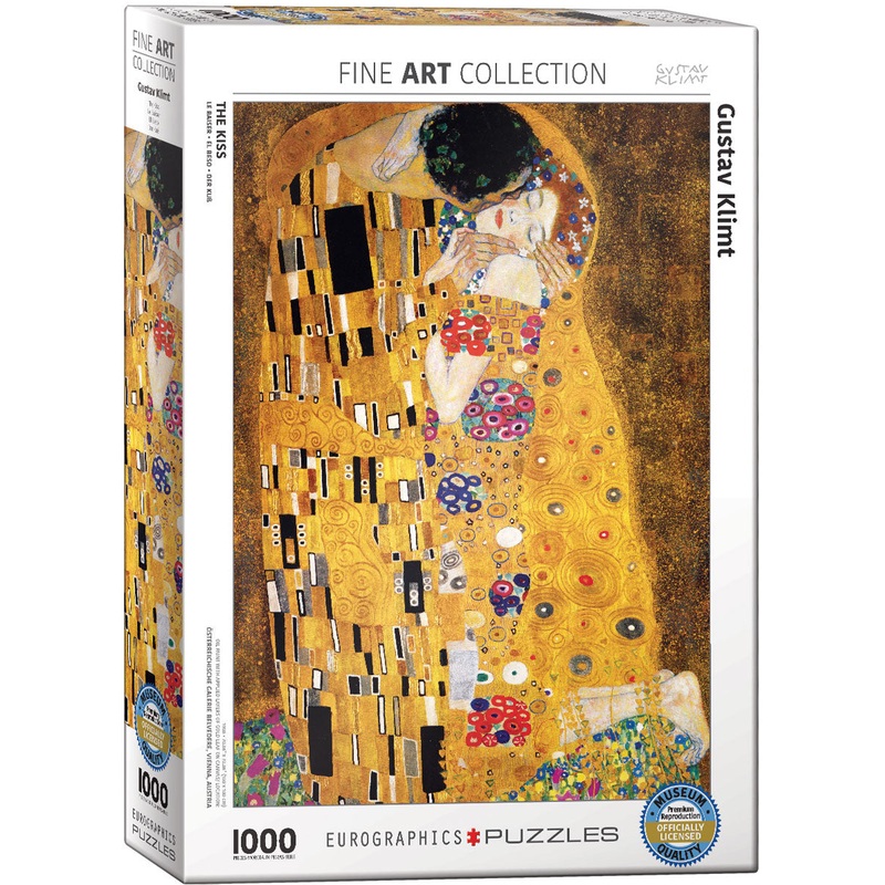 EuroGraphics (Klimt) The Kiss – 1,000 piece Jigsaw Puzzle