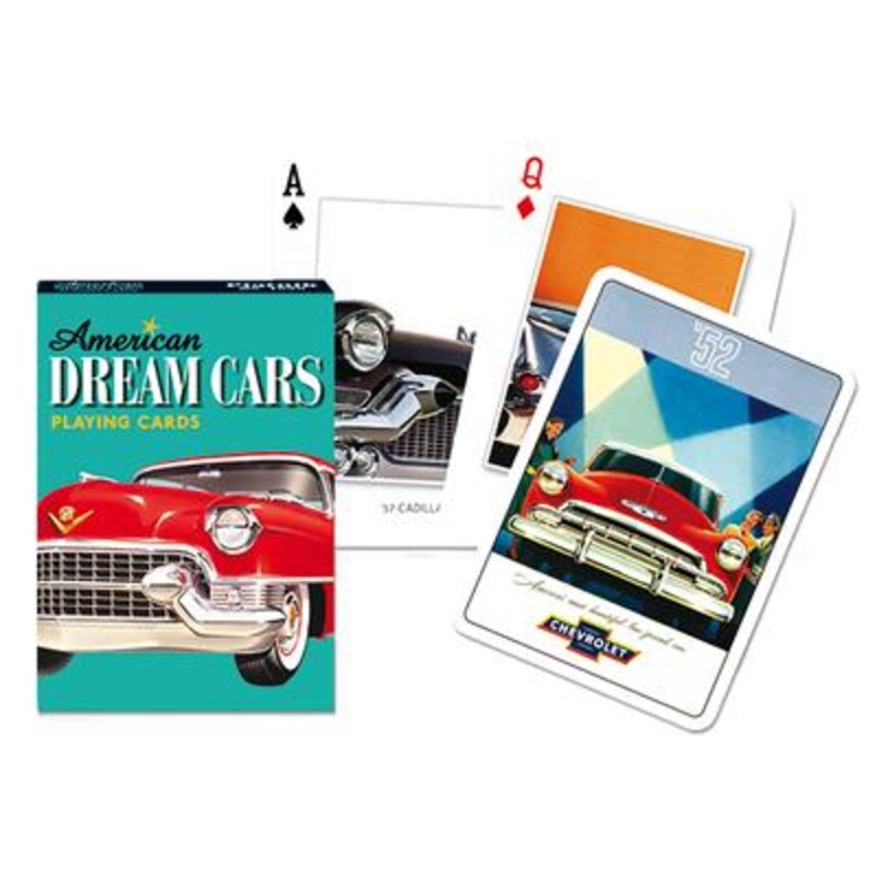 Piatnik-Dream Cars Playing Cards