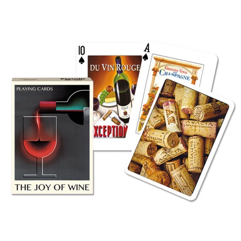 Piatnik-The Joy of Wine Playing Cards