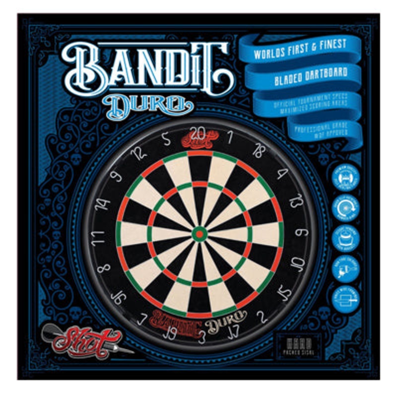 Shot Bandit Duro – Micro Blade Dart Board