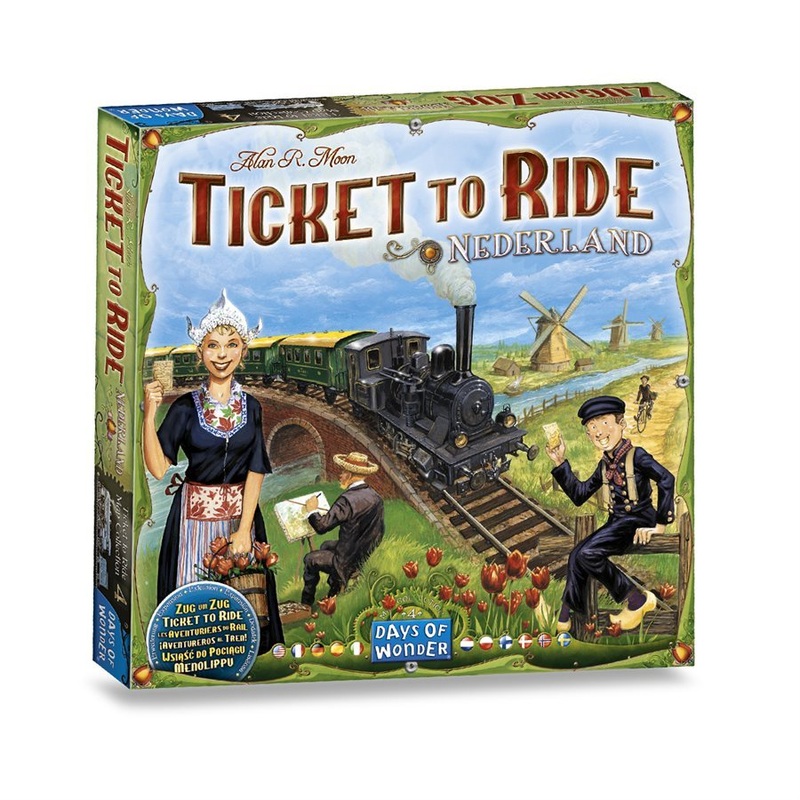 TICKET TO RIDE: MAP #4 – NEDERLAND (ML)