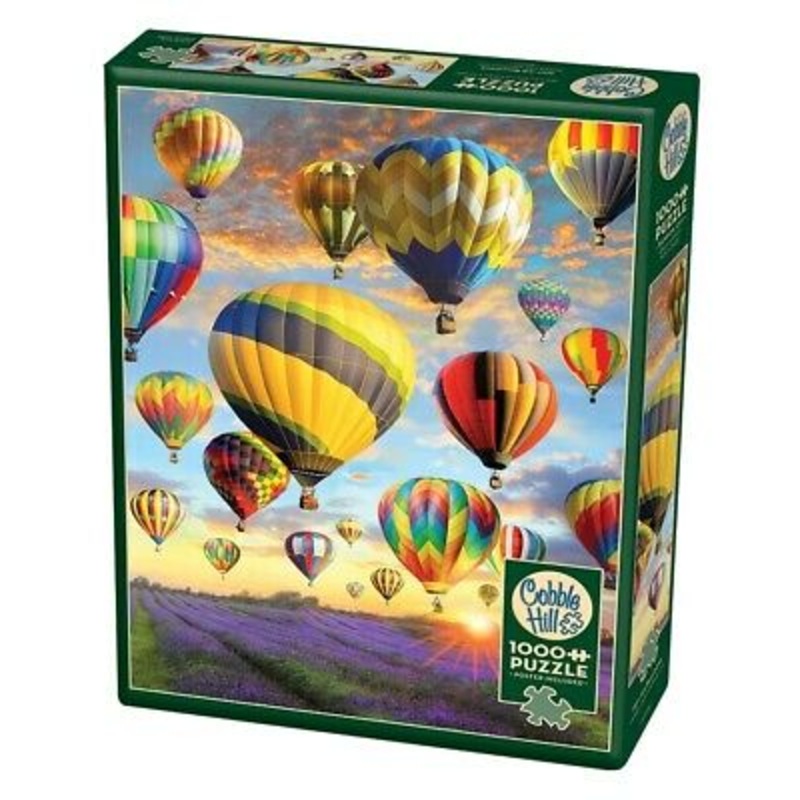 Cobble Hill – Hot Air Balloons – 1,000 Piece Puzzle