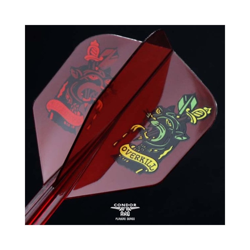 Condor AXE Yuki Yamada Small Overkill Clear Blood Medium Flights