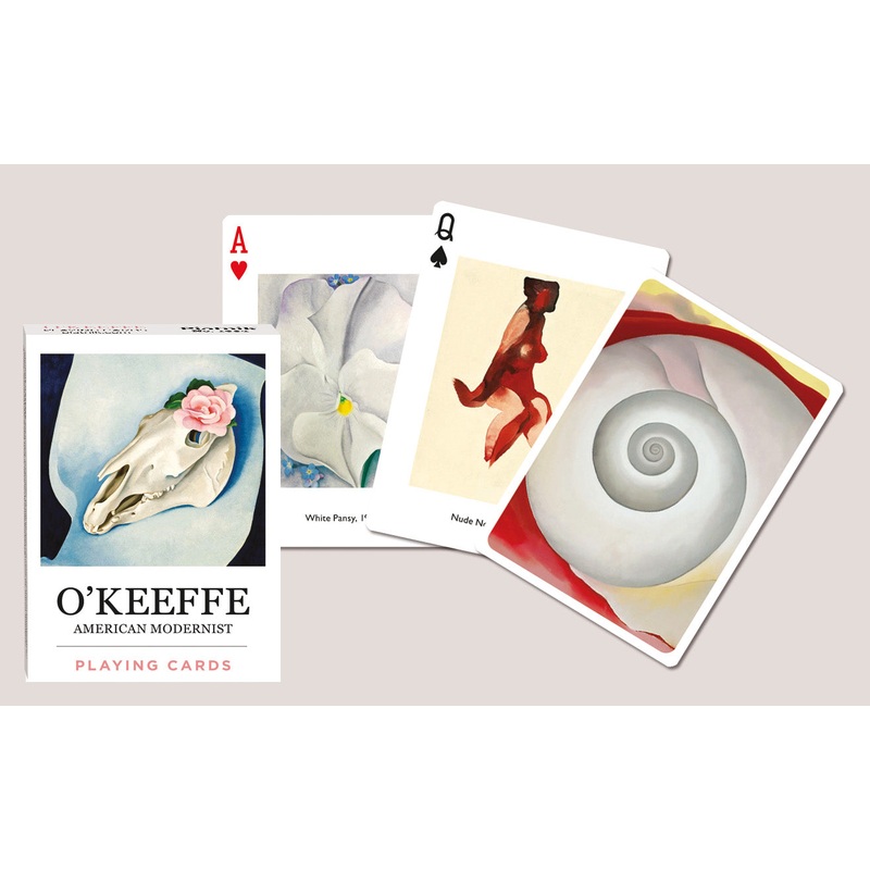 Piatnik-Georgia O’keeffe Playing Cards