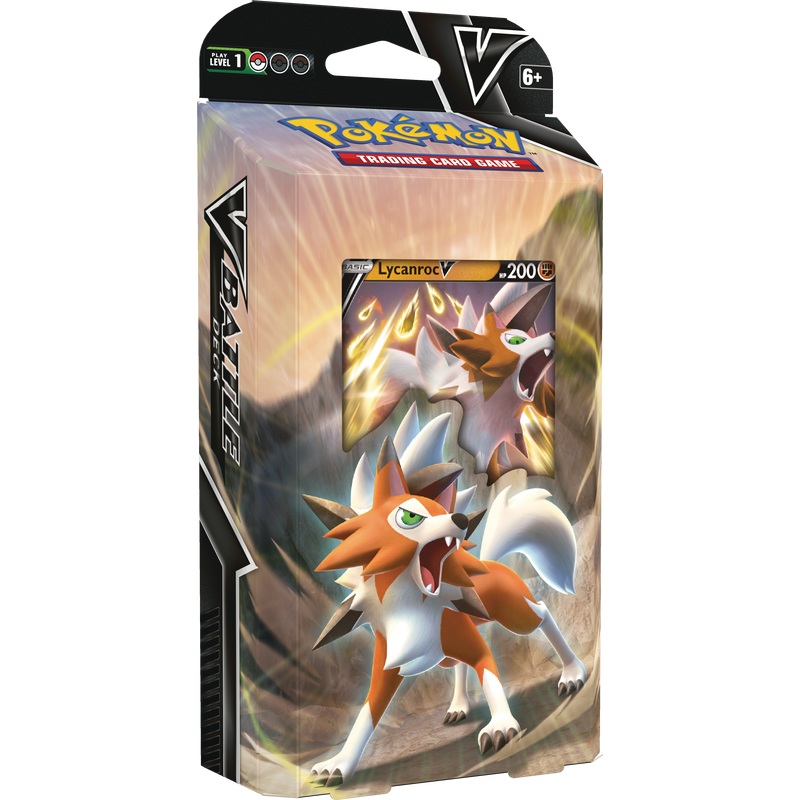 POKEMON V BATTLE DECK LYCANROC VS CORVIKNIGHT