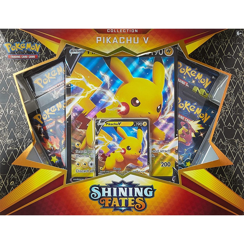 POKEMON SHINING FATES PIKACHU V COLLECTION
