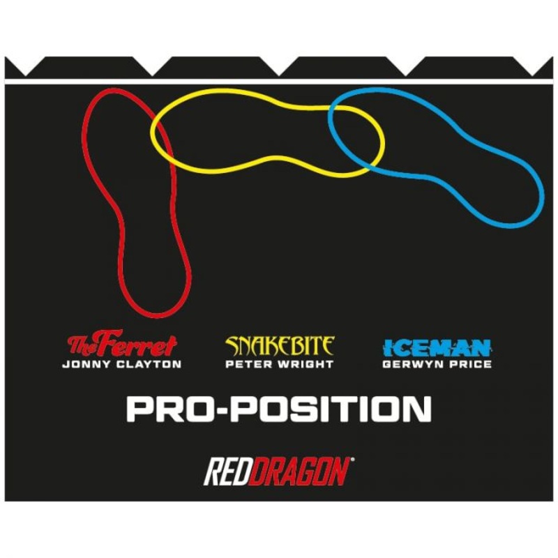Red Dragon Pro Position Dart Mat