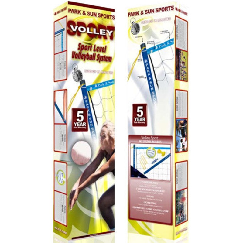 Volleyball Set with Steel Poles