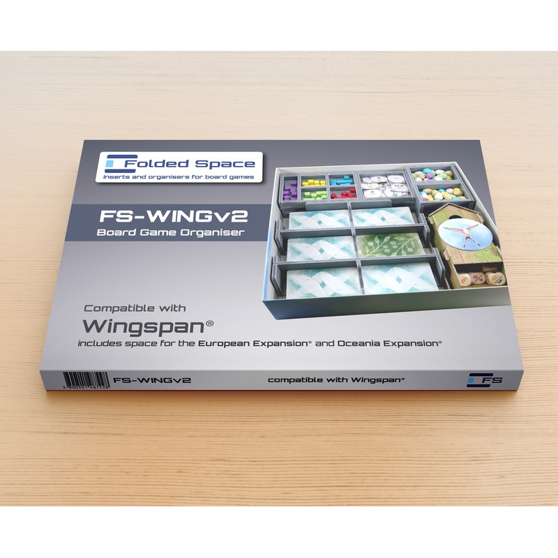 FOLDED SPACE: WINGSPAN 2ND EDITION W/ EXPANSIONS
