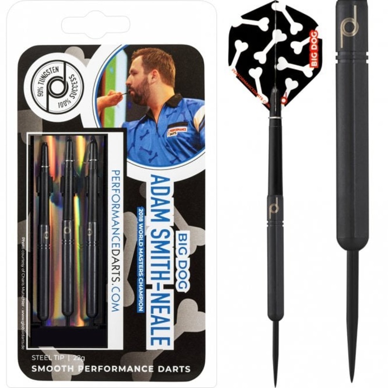 Adam “Big Dog” Smith-Neale 24g 90% Tungsten Darts
