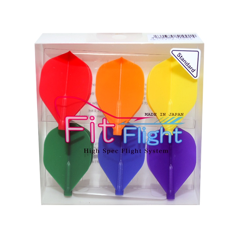 Cosmo Standard Flights Pride Colours (6 Pack) Mixed Colours