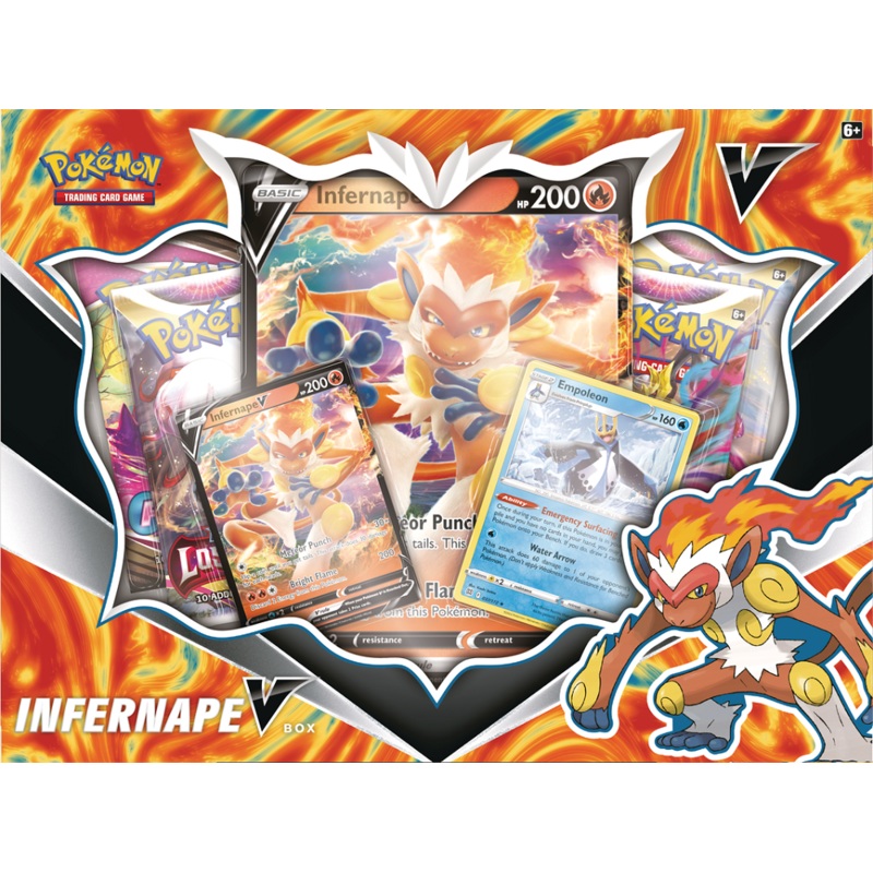POKEMON INFERNAPE V BOX
