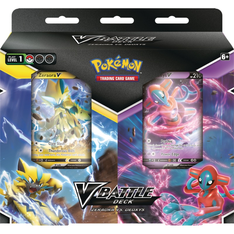 POKEMON V BATTLE DECK DEOXYS VS ZERAORA