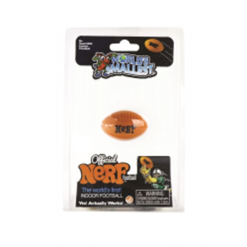 World’s Smallest Nerf Football