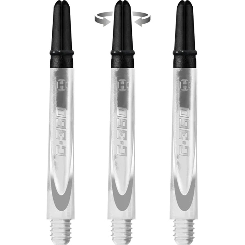 Harrows Carbon 360 Spinning Shafts-Clear Medium
