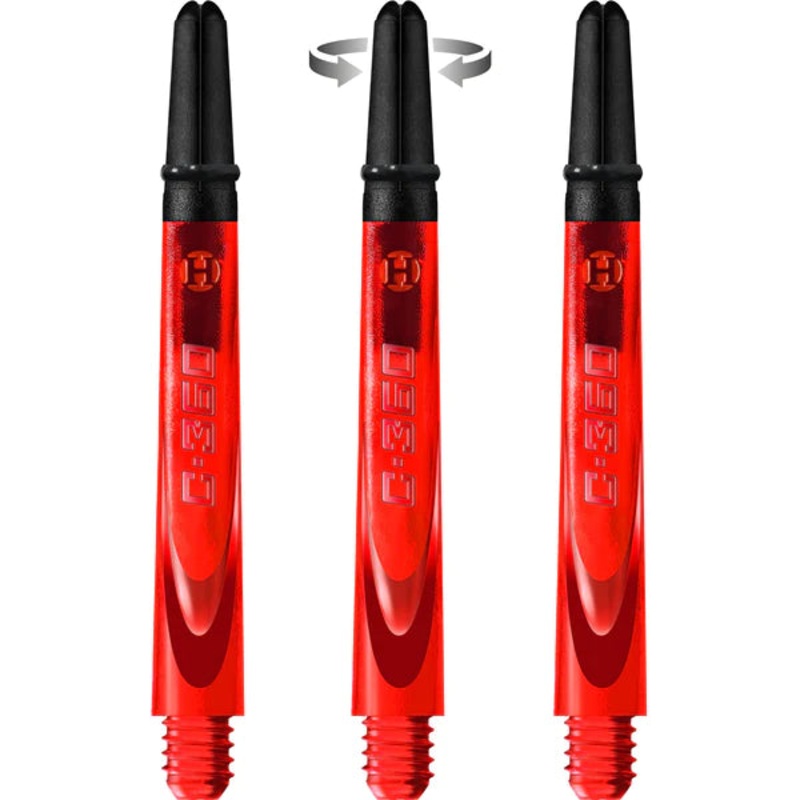 Harrows Carbon 360 Spinning Shafts-Red Medium