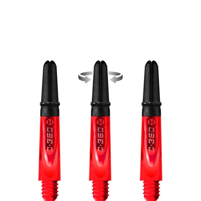 Harrows Carbon 360 Spinning Shafts-Red Short