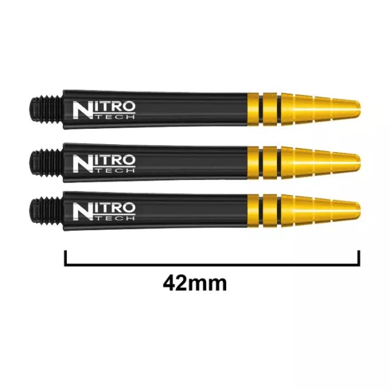 Nitrotech Medium Black/Gold Shafts