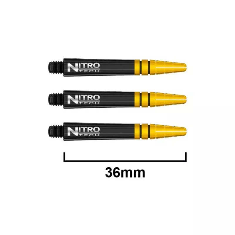Nitrotech Short Black/Gold Shafts