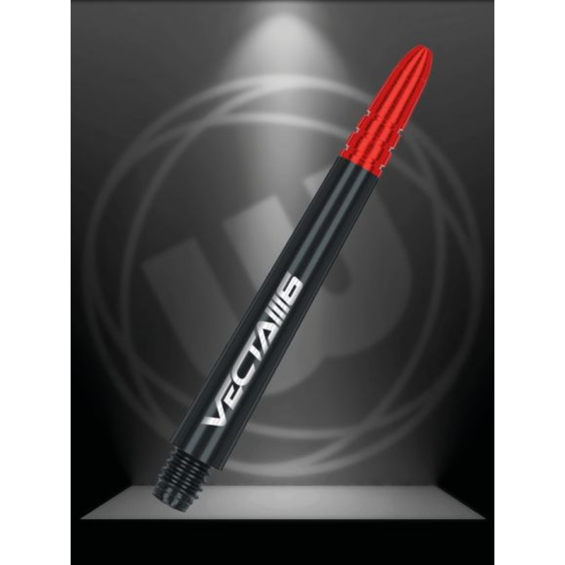 Winmau Vecta Blade 6 Medium Black/Red Shafts