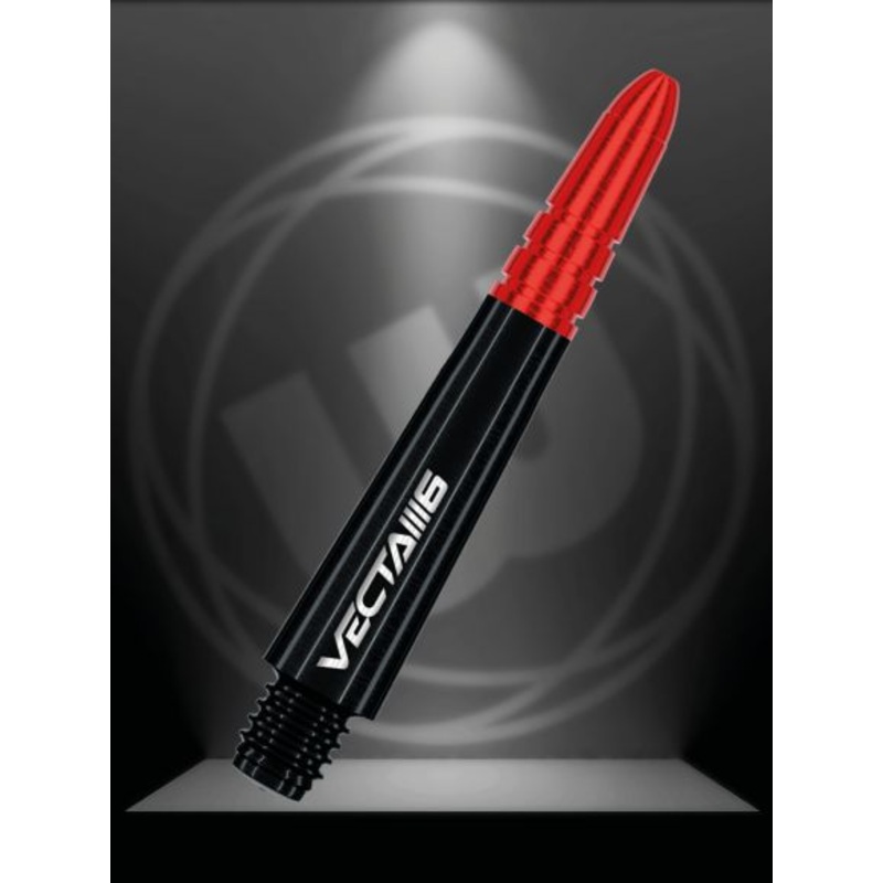 Winmau Vecta Blade 6 Short Black/Red Shafts