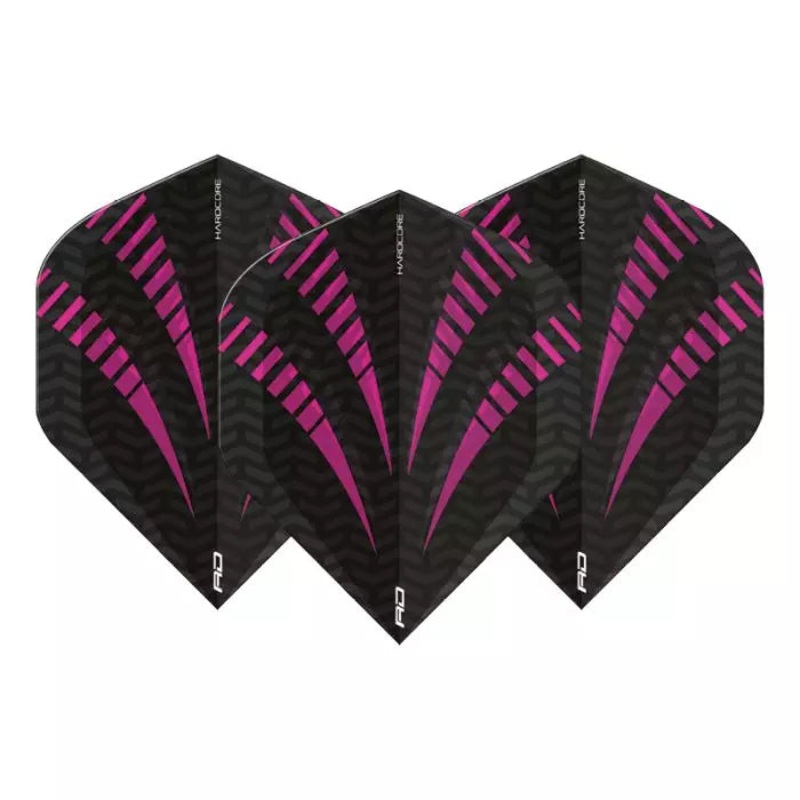 Hardcore Radical Pink Dart Flights