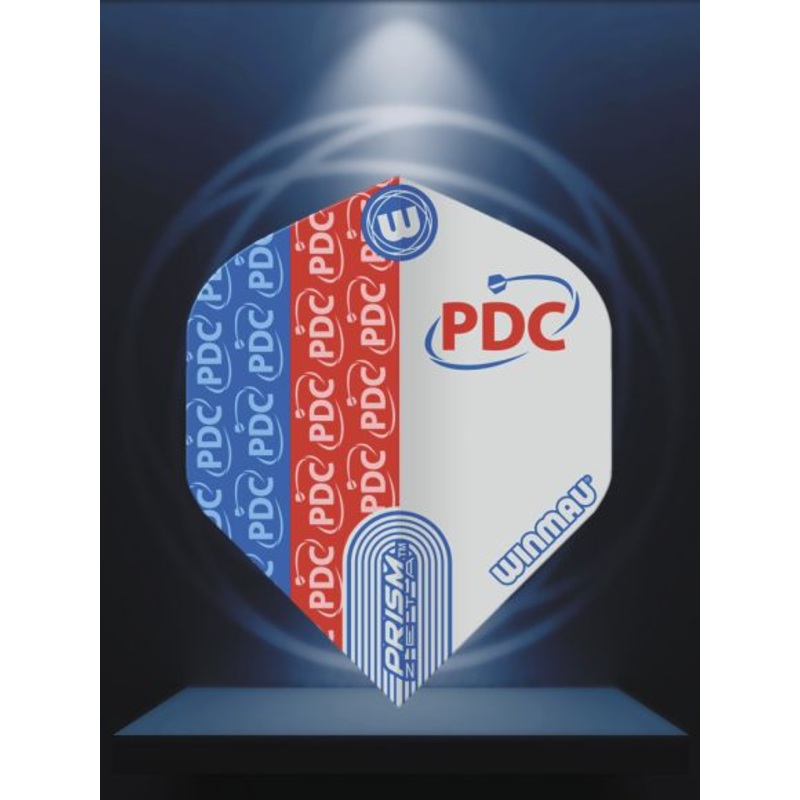 PDC Prism Zeta Red, Blue & White Flight Flights