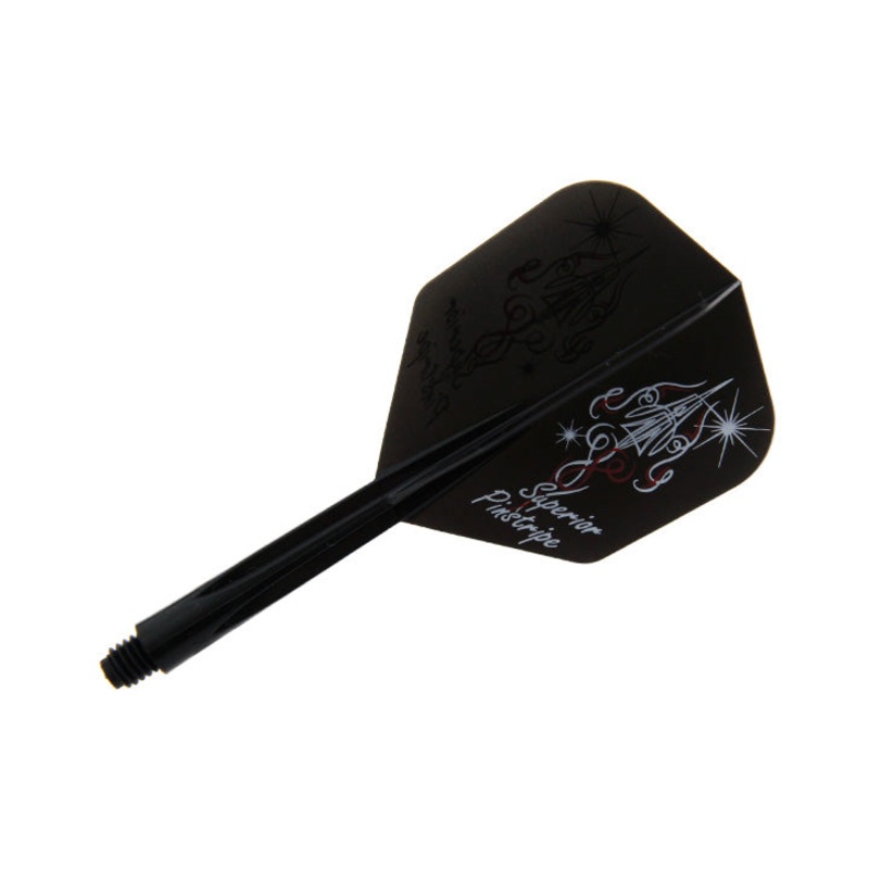 Pinstripe-Black-Small-Condor Zero Stress Flight Short 21.5mm