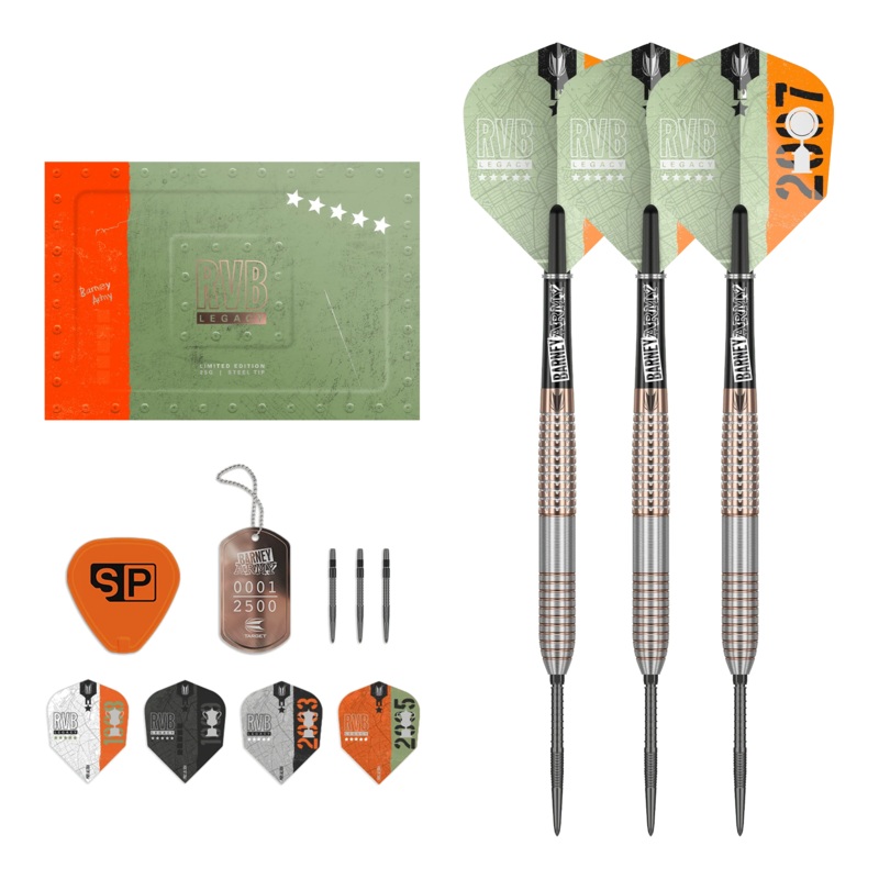 Target – RvB Legacy Darts – Limited Edition – Swiss Point – Steel Tip – 95% Tungsten – 25g