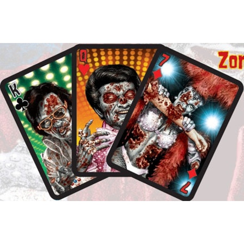 ZOMBIES VEGAS POKER DECK