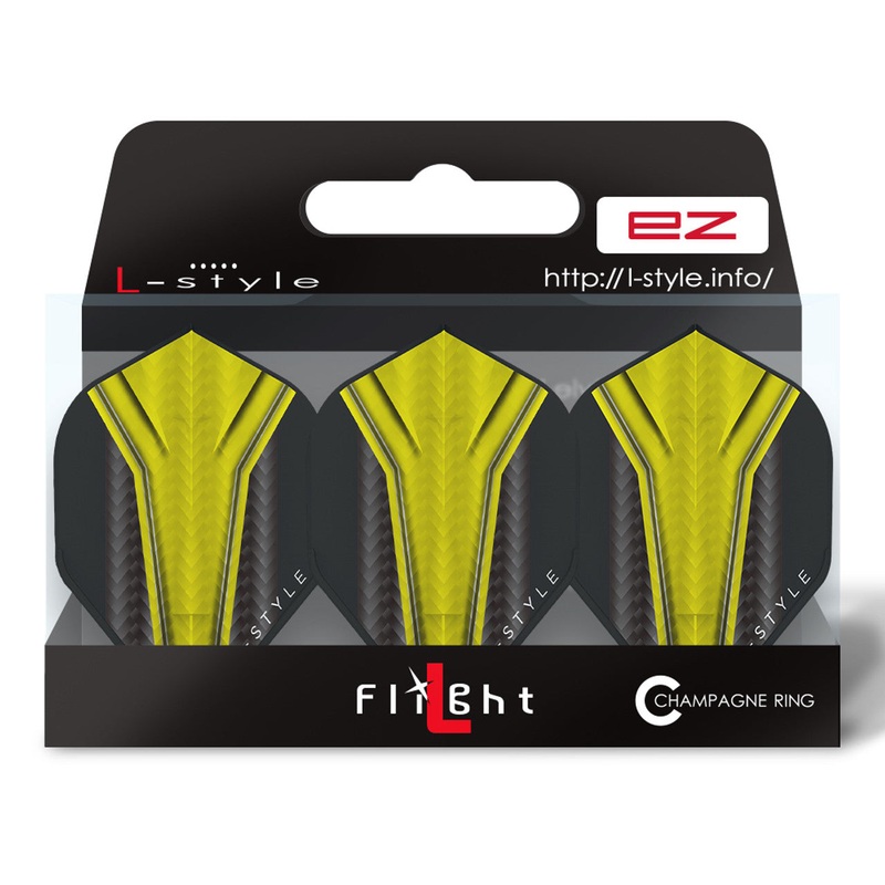 L-Style EZ L1 Yellow Inception Standard Shape Dart Flights