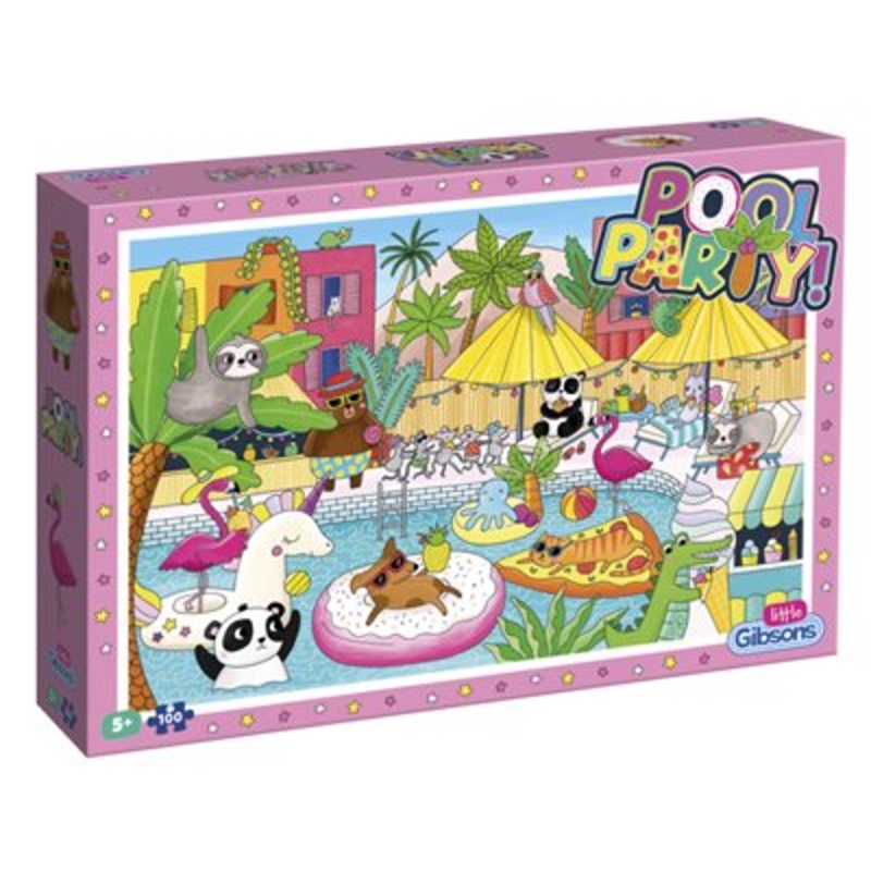 Pool Party – Gibsons 100 piece Jigsaw Puzzle