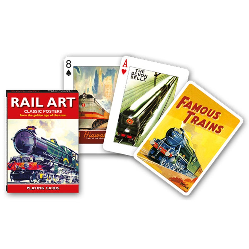 Rail Art – Piatnik Playing Cards
