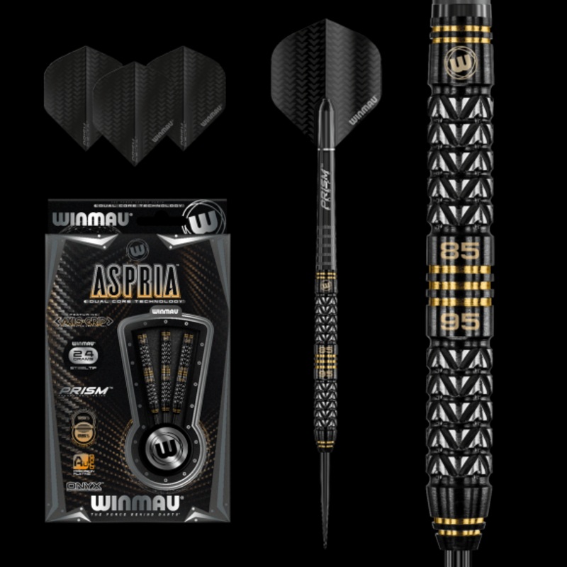 Winmau Aspria 24g 95%/85% Tungsten alloy Dual Core technology