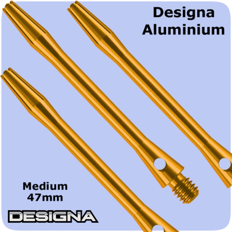 Gold Colour INT Metal Shafts