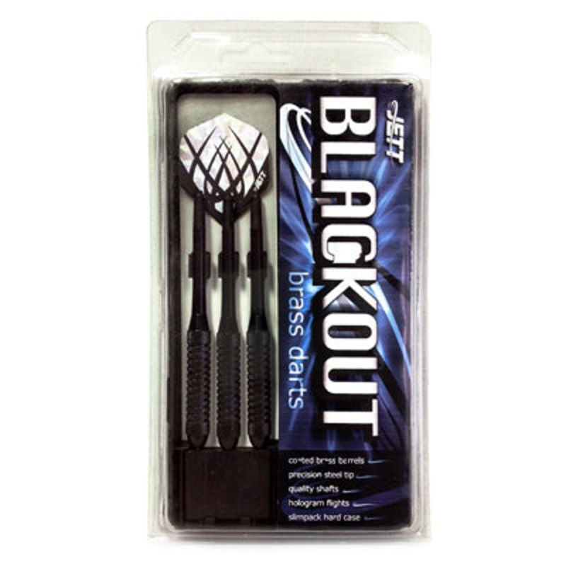 Jett Blackout 26g Brass Darts
